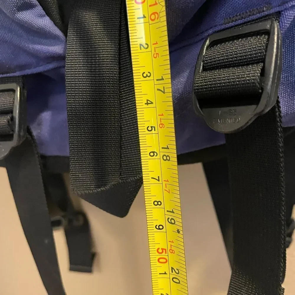 The North Face 90’s Purple and Black Faded Backpack